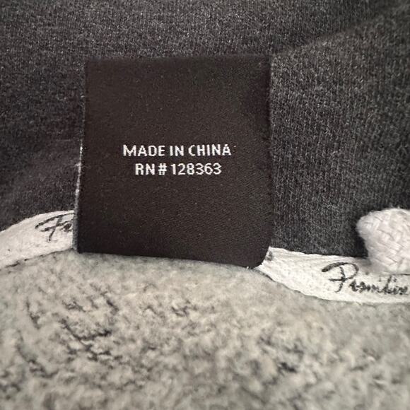 Primitive Kraken Hooded Sweatshirt Top Small All Over Print Skater Streetwear - Picture 13 of 13